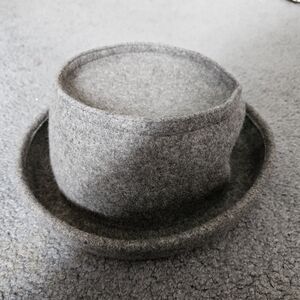 Gray Wool Women's Hat